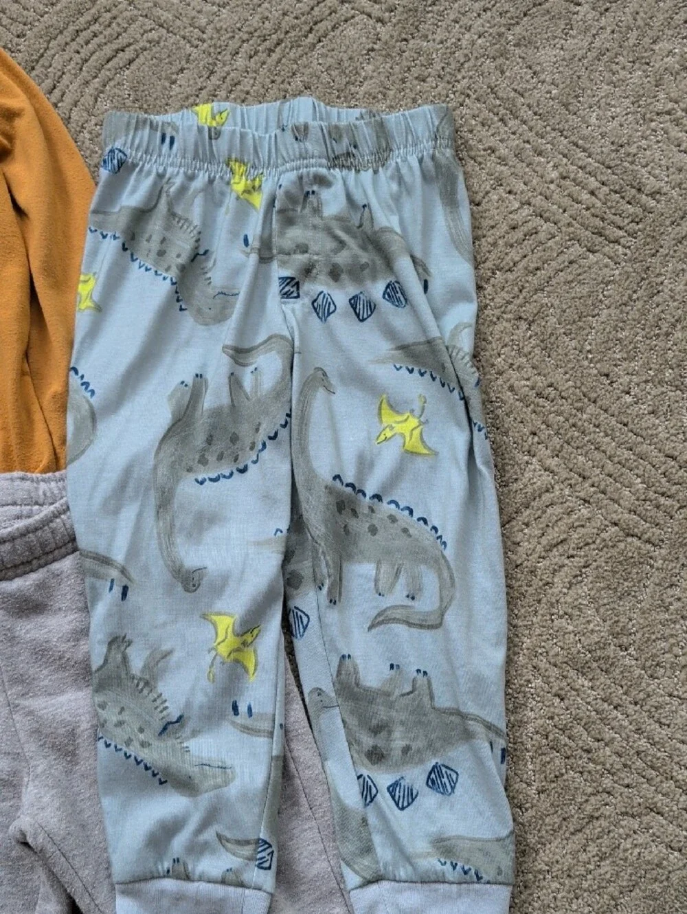 Old Navy Kids' Pajama Set in Orange, Gray, Light Blue, White